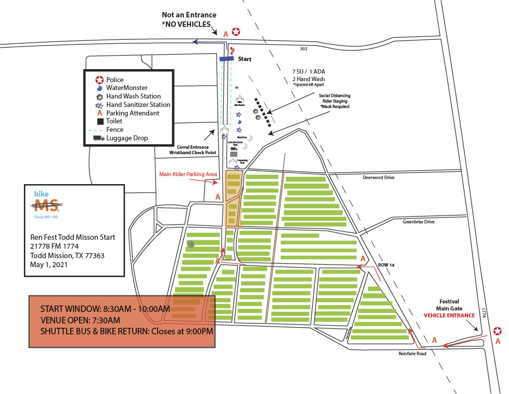 Bike MS Texas MS 150 2021 Routes & Maps National MS Society
