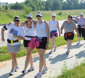 Challenge Walk Participants