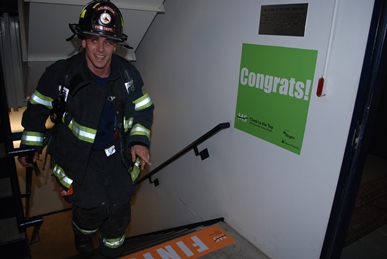 Firefighter Congrats, Climb to the Top Boston 2016